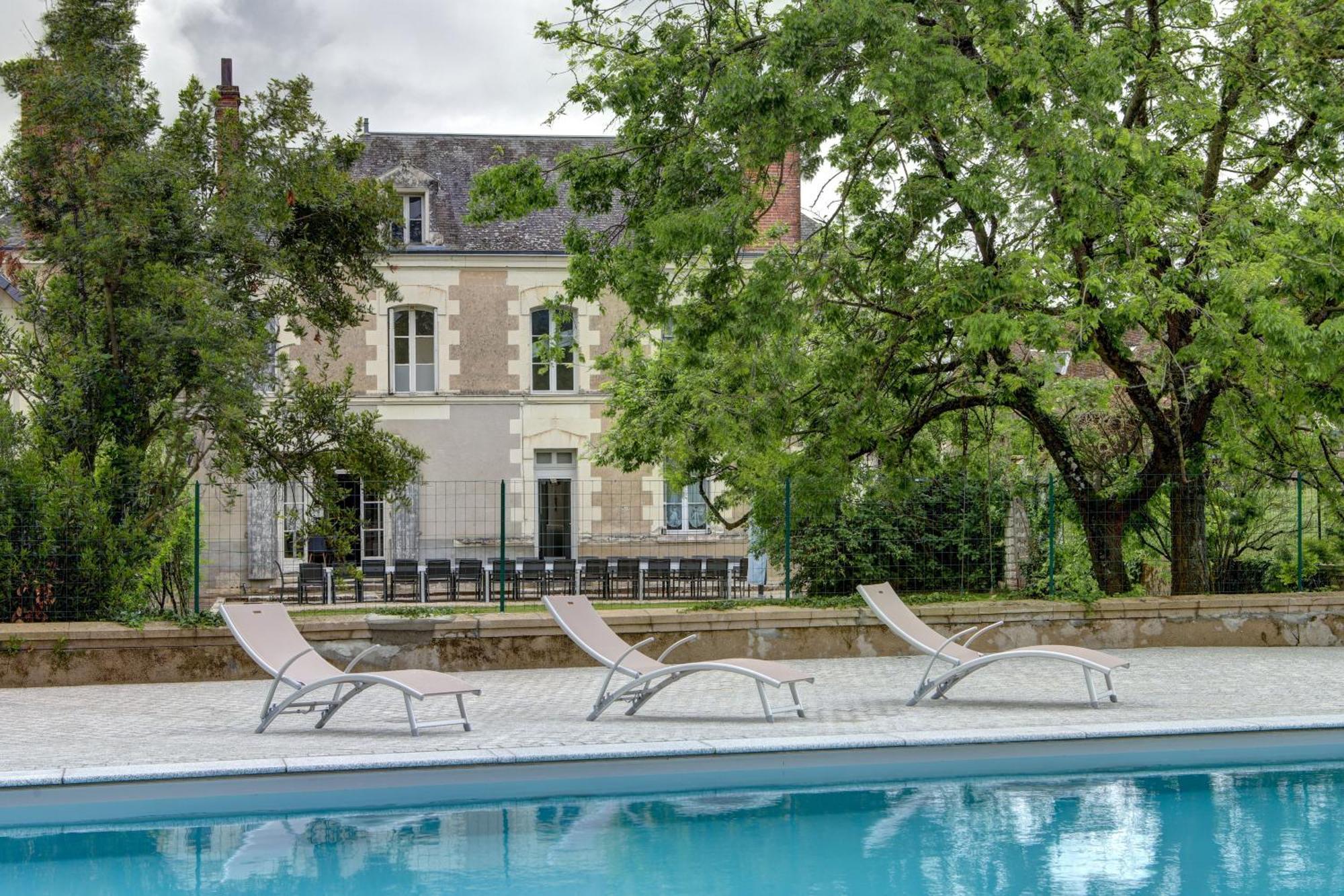 فيلا Le Domaine Du Bas Gueret Mareuil-sur-Cher الغرفة الصورة